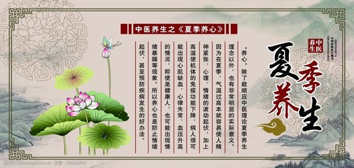 中医夏季养生:养心祛湿正当时 顺应四时安然度夏